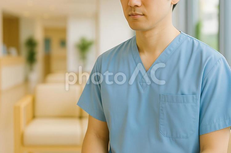 健康診断を受ける男性 健康診断,男性,健診の写真素材