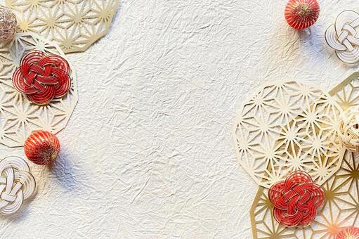 お祝いの和フレーム お正月,正月フレーム,年賀状の写真素材