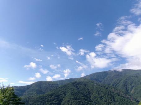 山と空 山と空の写真