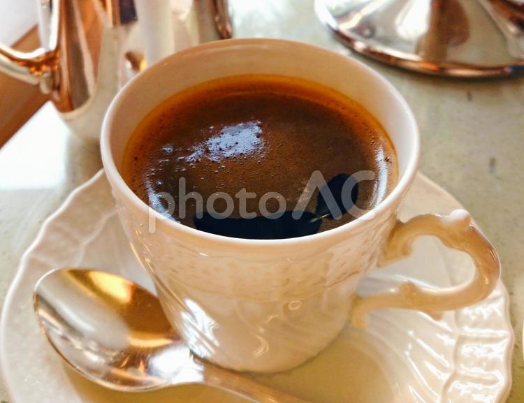 コーヒーと珈琲カップ 2 コーヒー,焙煎,coffeeの写真素材