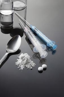 ドラッグイメージ　注射　薬物 覚醒剤,ドラッグ,危険ドラッグの写真素材