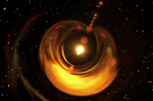 幻想的背景素材 光の夢 幻想的背景素材 光の夢の写真