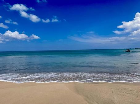 ビーチ 海,風景,自然の写真素材