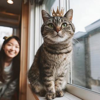 推しが誇らしげ!最高の推し猫 推しが誇らしげ!最高の推し猫の写真