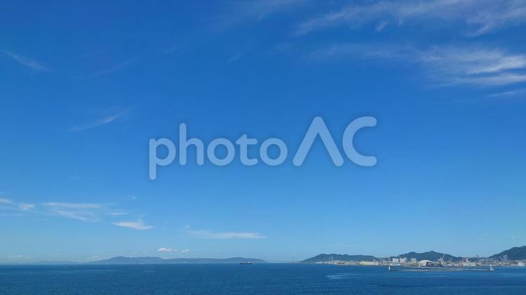 夏の海 夏,海,空の写真素材