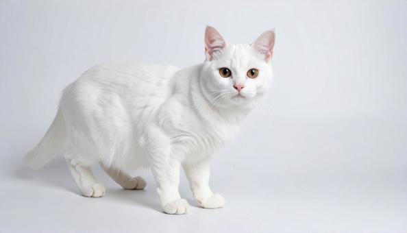 白猫の写真