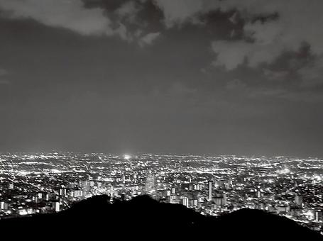 岐阜城からの夜景 岐阜城からの夜景の写真