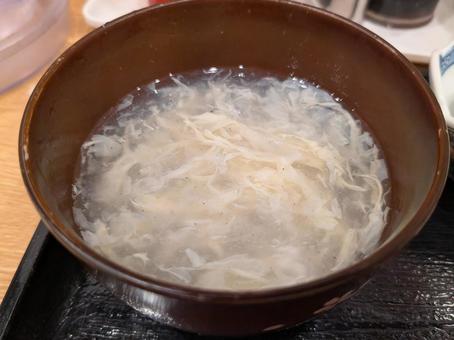 玉子スープ 玉子スープの写真