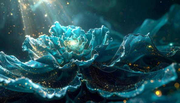 サファイアの幻想花の写真