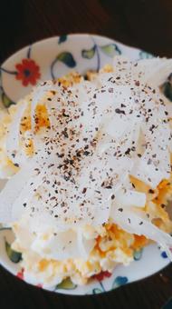 ポテサラ ポテサラ 料理,ポテサラ,ポテトサラダの写真素材