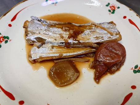 Braised cutlassfish with plum, JPG
