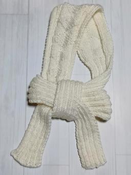 マフラー マフラー マフラー,毛糸,アクリルの写真素材