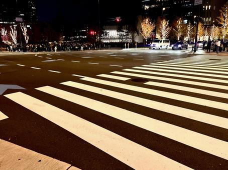 クロスロード 都市,都市の街並,都会の写真素材