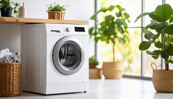 ドラム式洗濯機の写真