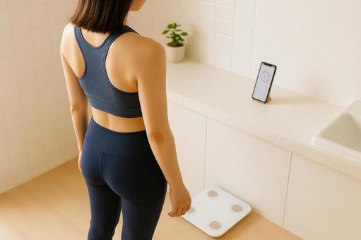 スマート体組成計計測 スマート体組成計計測の写真