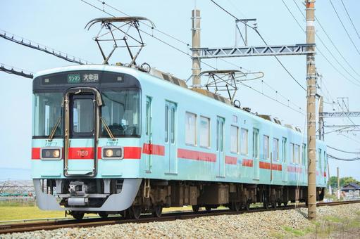 西鉄(西日本鉄道)7050形電車 西鉄(西日本鉄道)7050形電車 西鉄,7050形,西日本鉄道の写真素材