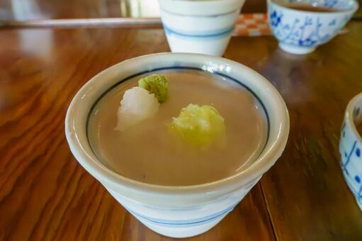 蕎麦つゆの薬味 蕎麦,そば,麺つゆの写真素材