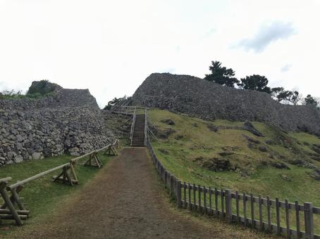 沖縄 石積み 沖縄 石積みの写真