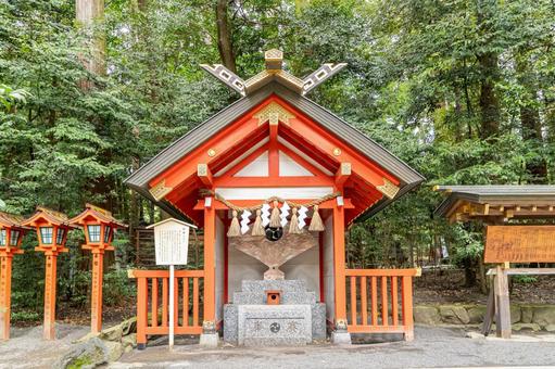 三重　椿大神社　椿岸神社　扇塚 椿大神社,椿,神社の写真素材