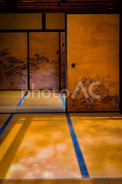 日本家屋の和室 和室,日本間,畳の写真素材