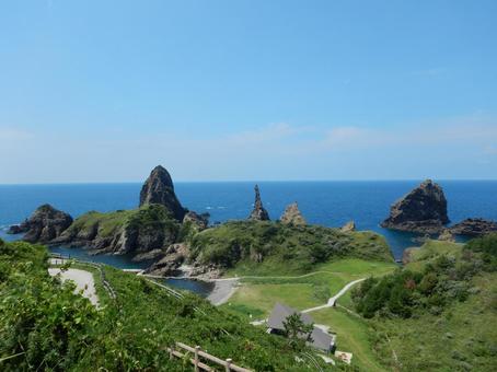 隠岐の島 国賀海岸 日本海 風景 隠岐の島 国賀海岸 日本海 風景 自然,風景,景色の写真素材