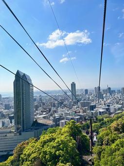神戸の街並み 神戸,街並み,風景の写真素材