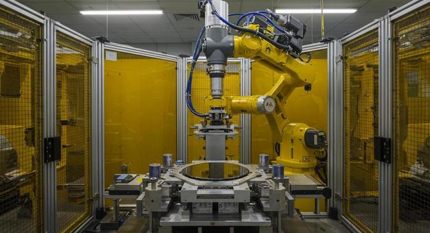 自動ウェハーハンドリングロボットシステム 自動ウェハーハンドリングロボットシステムの写真