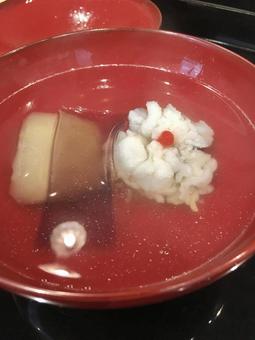 ハモのお吸い物 ハモのお吸い物の写真