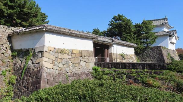 名古屋城　本丸　表二之門　東南隅櫓 名古屋城,尾張徳川家,御三家の写真素材