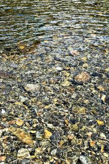 澄んだ水 澄んだ水 水面,水,川の写真素材