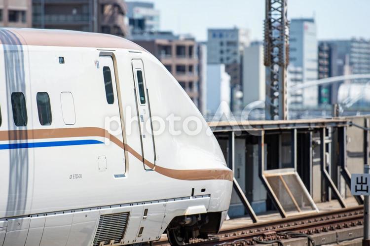大宮駅の北陸上越新幹線E7系 鉄道,かがやき,e7系の写真素材