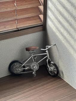 ヴィンテージインテリア 自転車,インテリア,ヴィンテージの写真素材