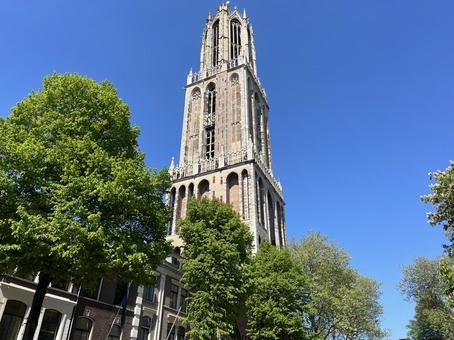 ドム塔 ドム塔,ユトレヒト,オランダの写真素材