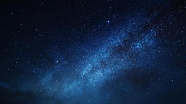 幻想的な銀河の広がり 幻想的な銀河の広がりの写真