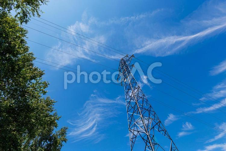 鉄塔と青空 鉄塔と青空,鉄塔,青空の写真素材