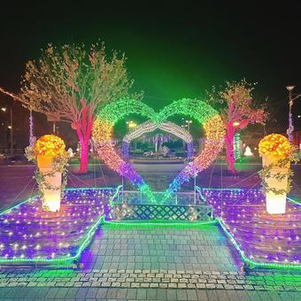 イルミネーション イルミネーション,冬,クリスマスの写真素材
