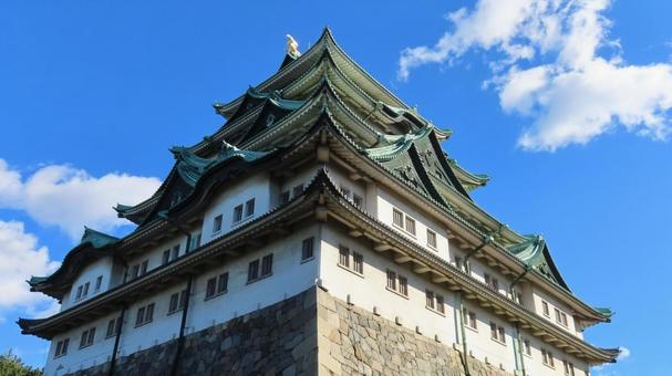 名古屋城　天守　大天守 名古屋城,尾張徳川家,御三家の写真素材
