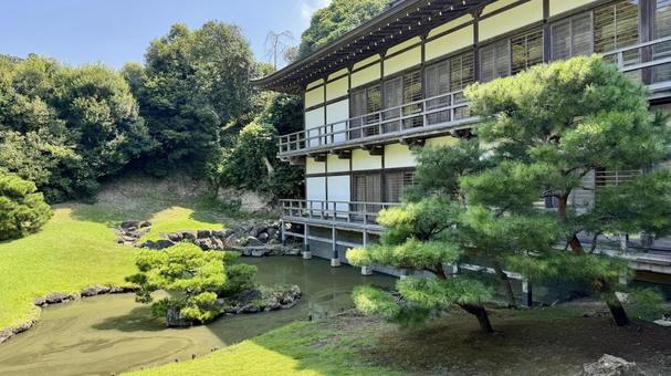 宿 宿 建長寺,庭園,庭の写真素材