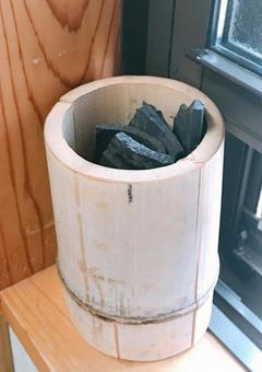 竹炭 竹炭,和,日本文化の写真素材