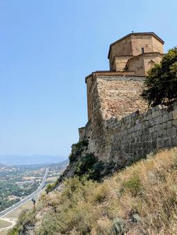 ジュワリ修道院 ジュワリ修道院,修道院,ジョージア正教の写真素材