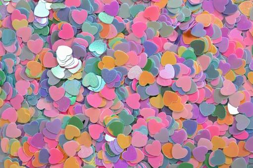 Pastel Heart Confetti, JPG Pastel Heart Confetti, JPG