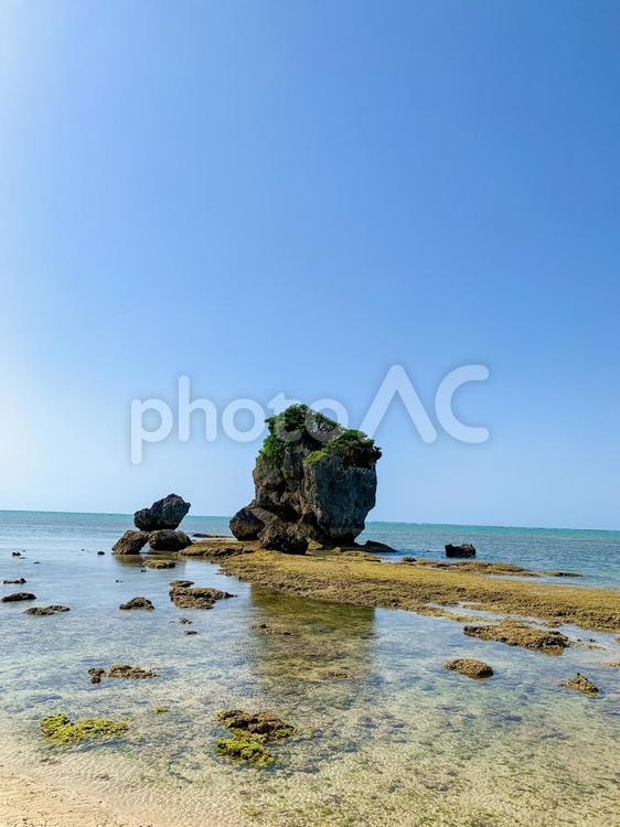 沖縄の海　今帰仁村 海,今帰仁村,ビーチの写真素材