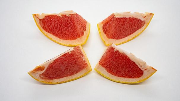 Ruby Grapefruit Wedges, JPG Ruby Grapefruit Wedges, JPG