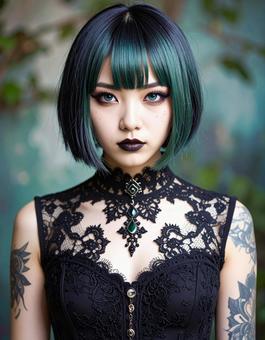 地雷系女子・緑さん、緑の瞳は逃がさない 地雷系女子・緑さん、緑の瞳は逃がさないの写真