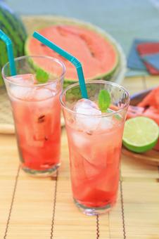 Photo, watermelon juice, watermelon, juice, 