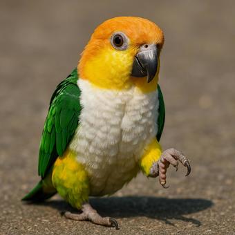 シロハラインコ1 シロハラインコ1の写真