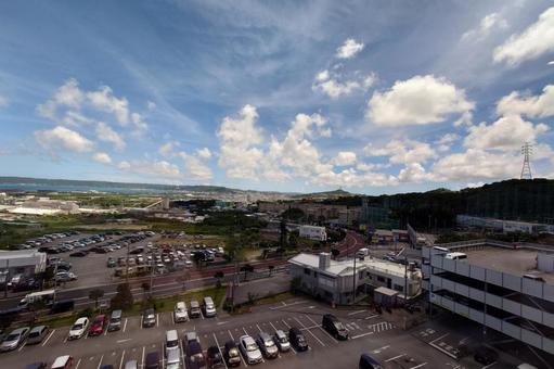 Photo, okinawa, the scenery, summer, 