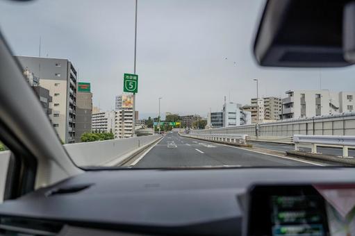 Photo, drive, car window, tokyo, 