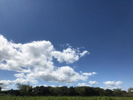 青空 田舎 青空 田舎の写真