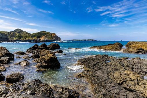 小笠原諸島 父島の風景 小笠原諸島 父島の風景 父島,小笠原諸島,海の写真素材